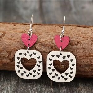 Heart Cutout Earrings